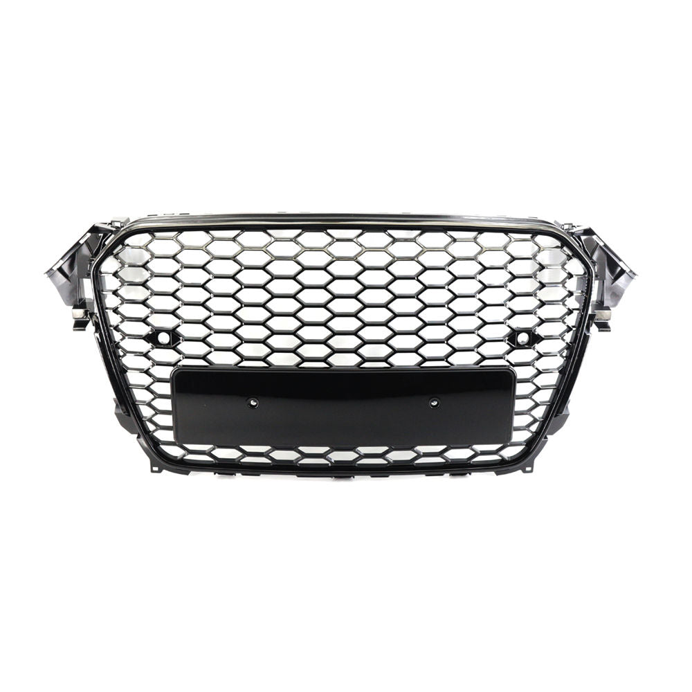 Audi A4/S4 B8.5 RS4 Style Gloss Black Honeycomb Grill (2013-2016)
