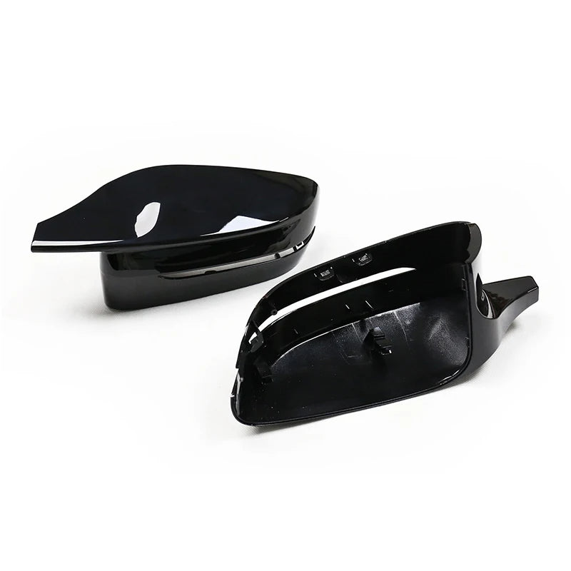 BMW 2/3/4/5 Series G42/G20/G22/G26/G30 Gloss Black M-Style Mirror Covers (2017+)