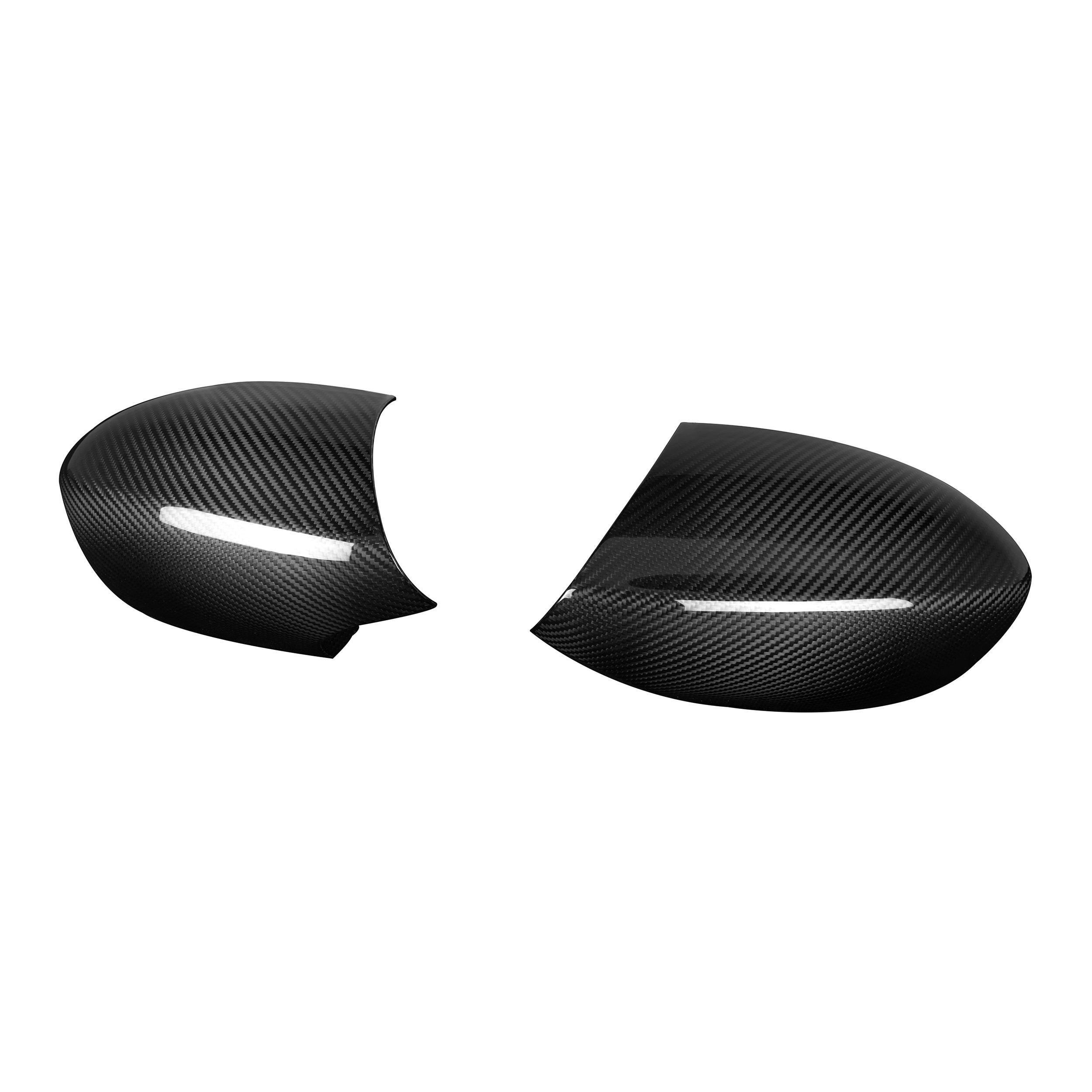 BMW 3 Series E90/E91/E92/E93 Pre-Preg Dry Carbon Fibre Mirror Covers By OPTIC (2005-2013)