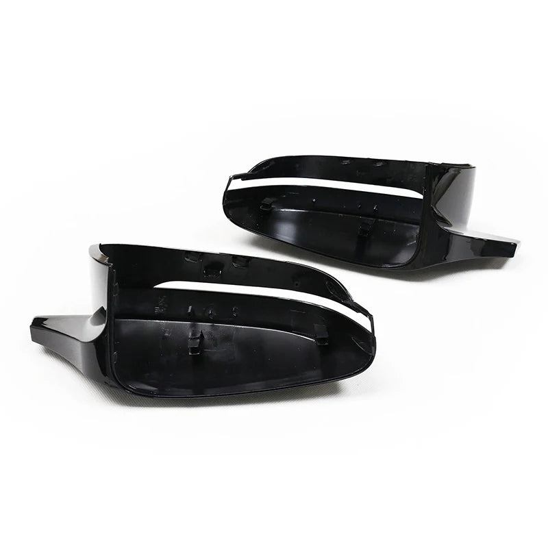 BMW 2/3/4/5 Series G42/G20/G22/G26/G30 Gloss Black M-Style Mirror Covers (2017+)