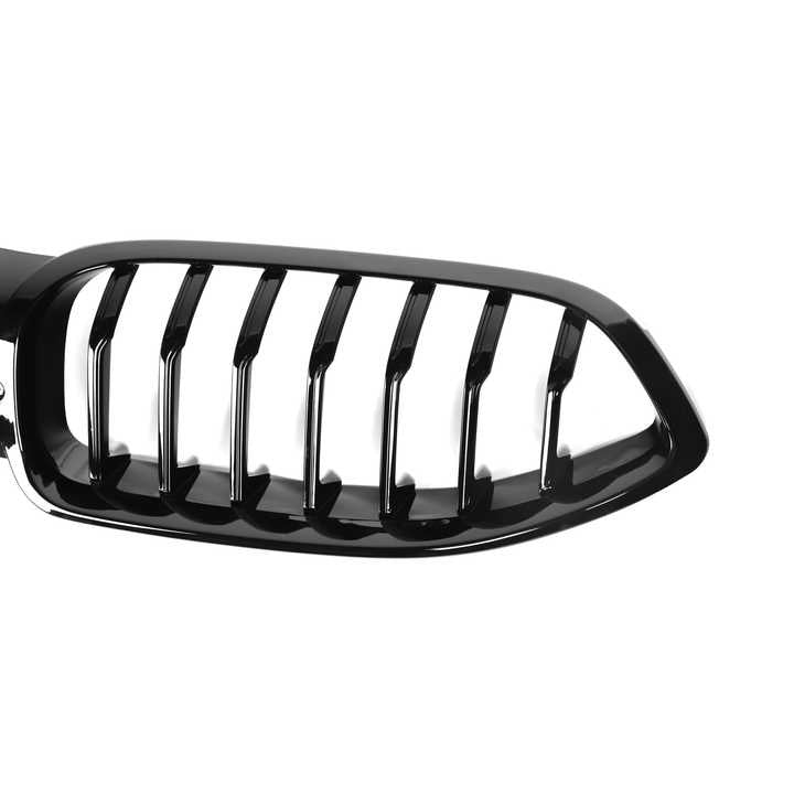 BMW 8 Series G14 G15 G16 Gloss Black Single Slat Grill (2018-2022)