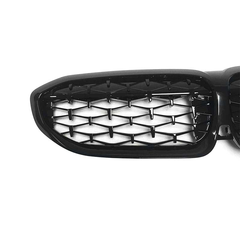 BMW 3 Series G20 Pre-LCI Gloss Black Diamond Grill (2019-2022)