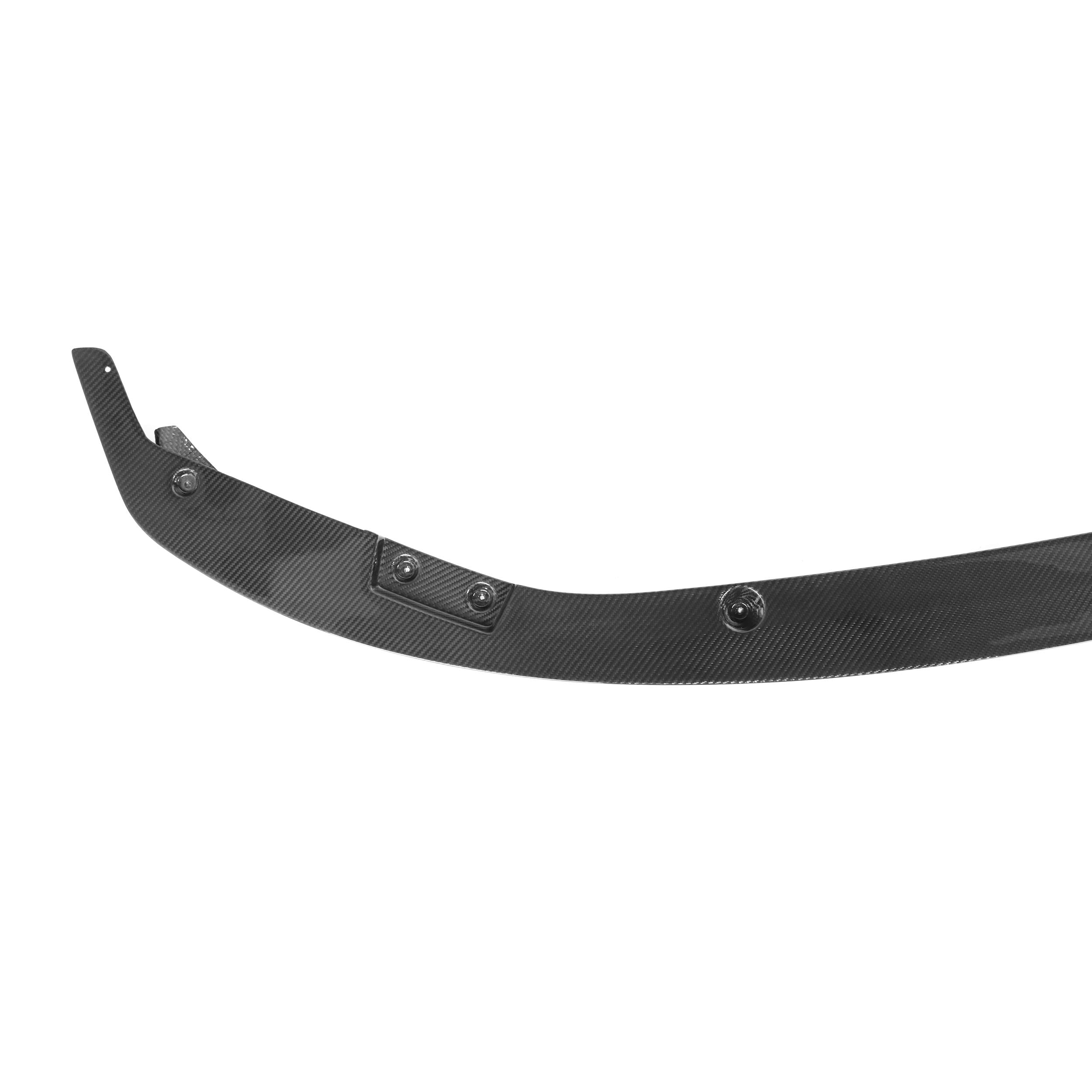 BMW M3 G80 G81 / M4 G82 G83 Pre-Preg Dry Carbon Fibre 3D Style Front Lip Splitter By OPTIC (2021+)