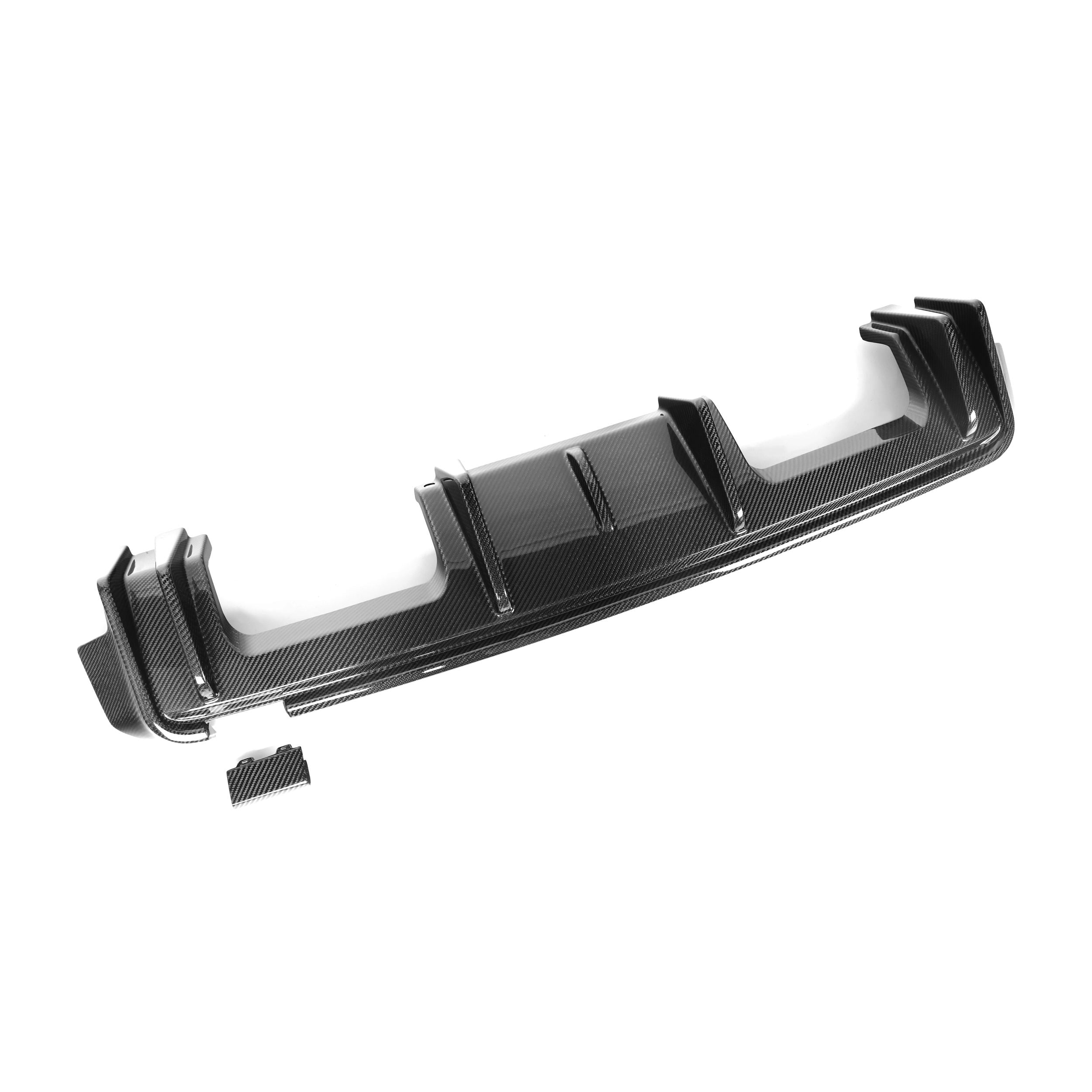 BMW M3 G80 G81 / M4 G82 G83 Pre-Preg Dry Carbon Fibre 3D Style Rear Diffuser By OPTIC (2021+)