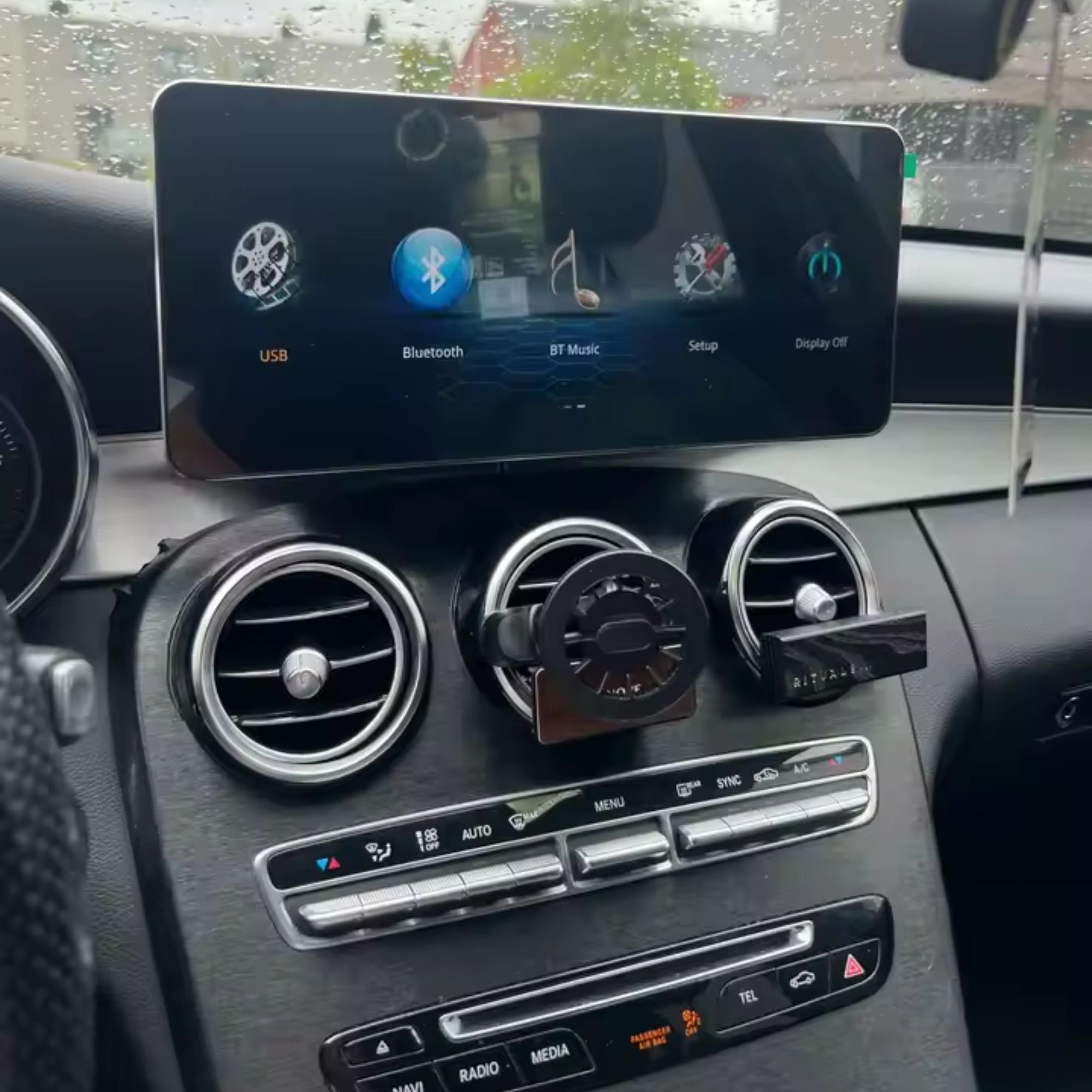 Mercedes C/GLC Class | W205/X253 | 12.3" Apple CarPlay/Android Auto Touchscreen Display | (2014-2018)