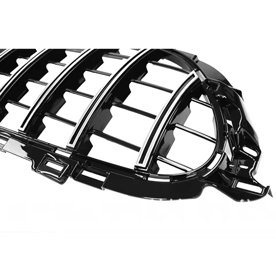 Mercedes E-Class W213 Facelift Gloss Black Panamericana GT Style Grill (2020-2023)