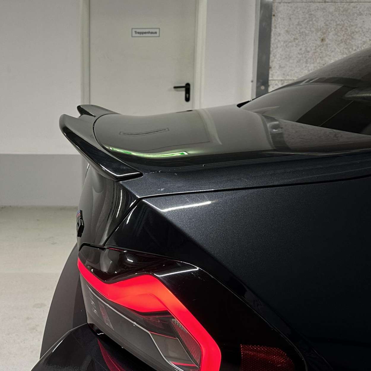 BMW 2 Series G42 & M2 G87 Gloss Black MP Style Rear Spoiler (2021+)