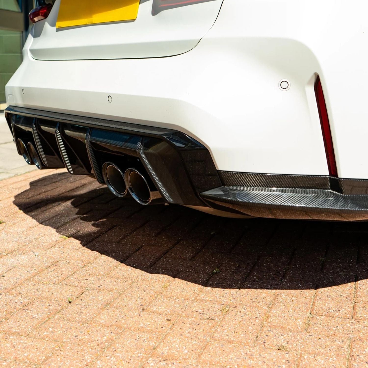 BMW M3 G80 G81 / M4 G82 G83 Pre-Preg Dry Carbon Fibre Mp Style Rear Diffuser By OPTIC (2021+)