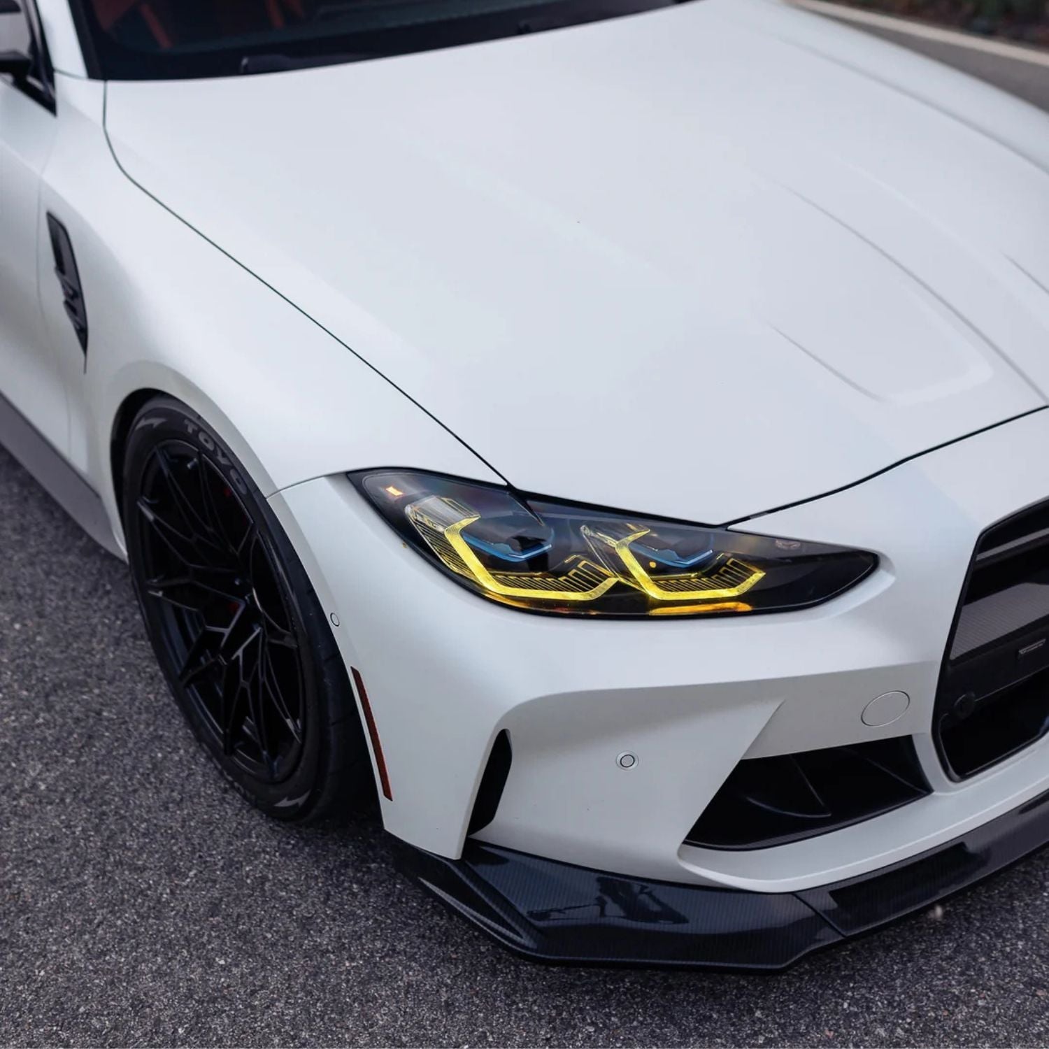 CSL Style Yellow DRL LED Lights Module Set For BMW M3 G80/G81 & M4 G82/G83