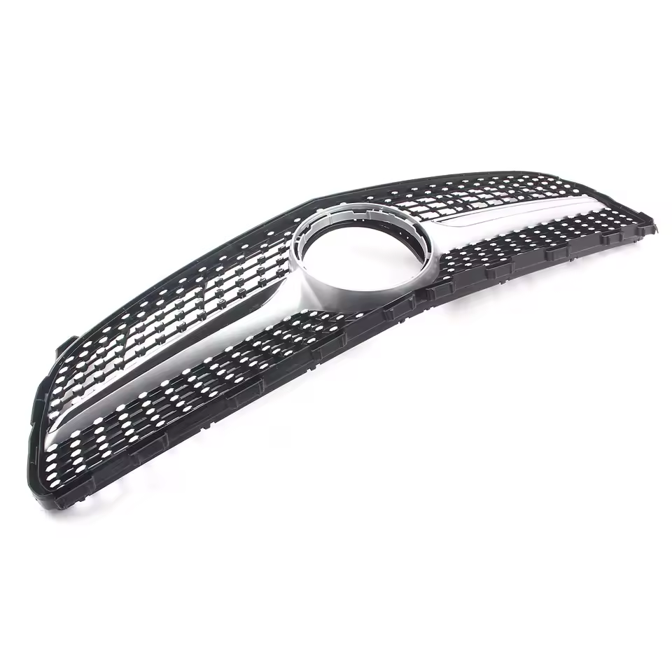 Mercedes A-Class W176 Facelift Gloss Black Diamond Style Grill (2016-2018)