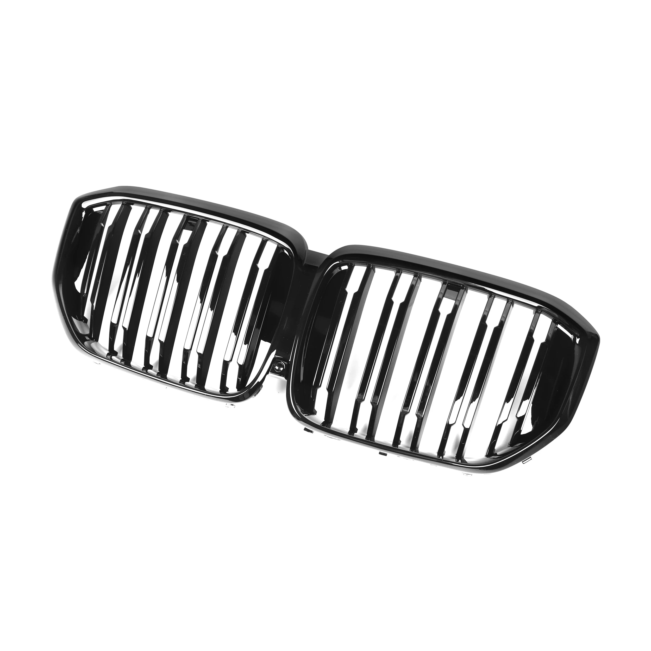 BMW X5 & X5M G05 F95 LCI Gloss Black Double Slat Front Grills (2023+)