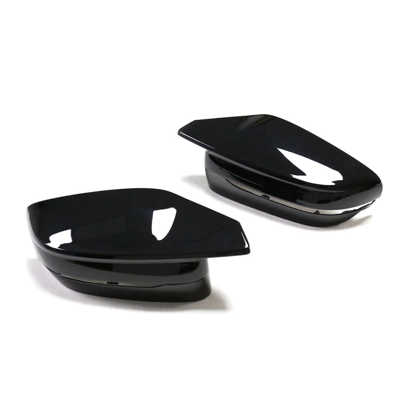BMW G87 M2, G80/G81 M3, G82/G83 M4, G42 M240I, G20 M340I Gloss Black Mirror Covers (2021+)