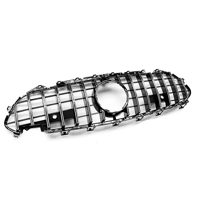 Mercedes CLS C257 Gloss Black Panamericana GT Style Grill (2019-2023)