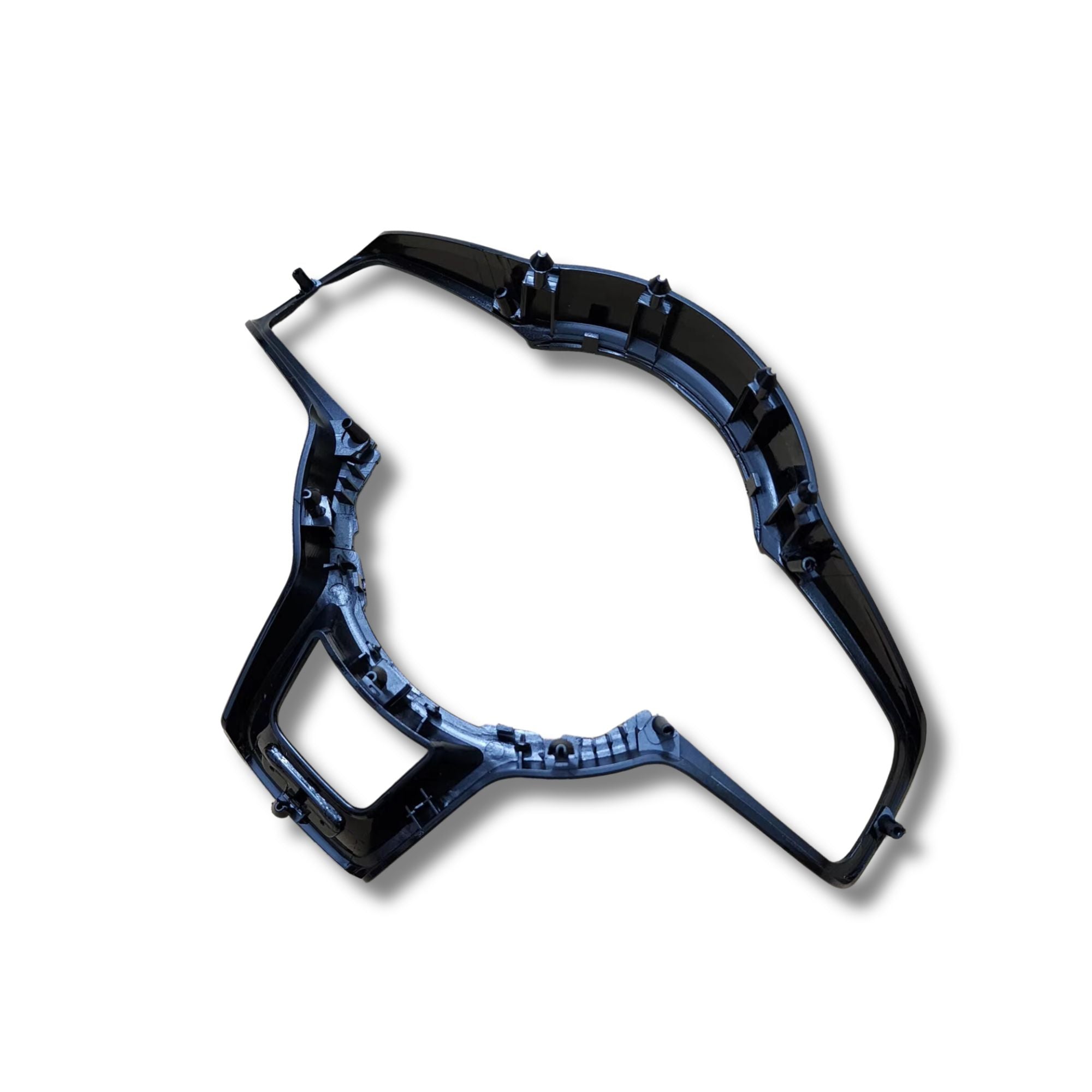 Gloss Black Steering Wheel Trim Surround For VW Golf Polo Scirocco (2013-2020)