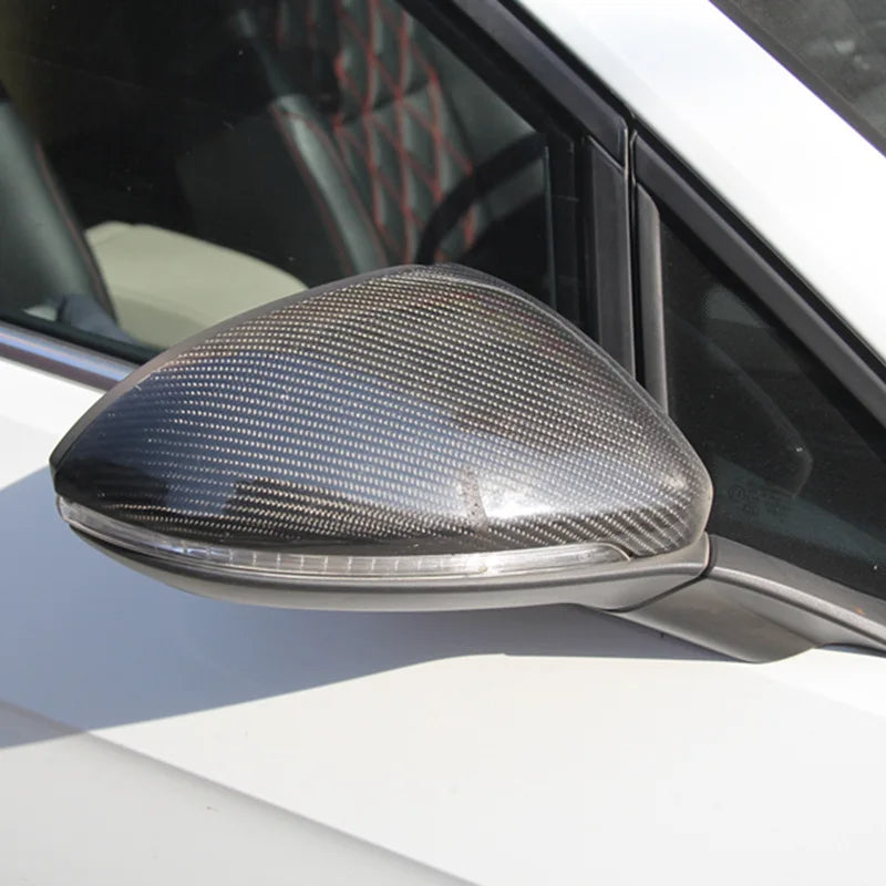 Vw Golf MK7/MK7.5 GTI/GTD/R Pre-Preg Dry Carbon Fibre Wing Mirror Covers By OPTIC (2013-2020))