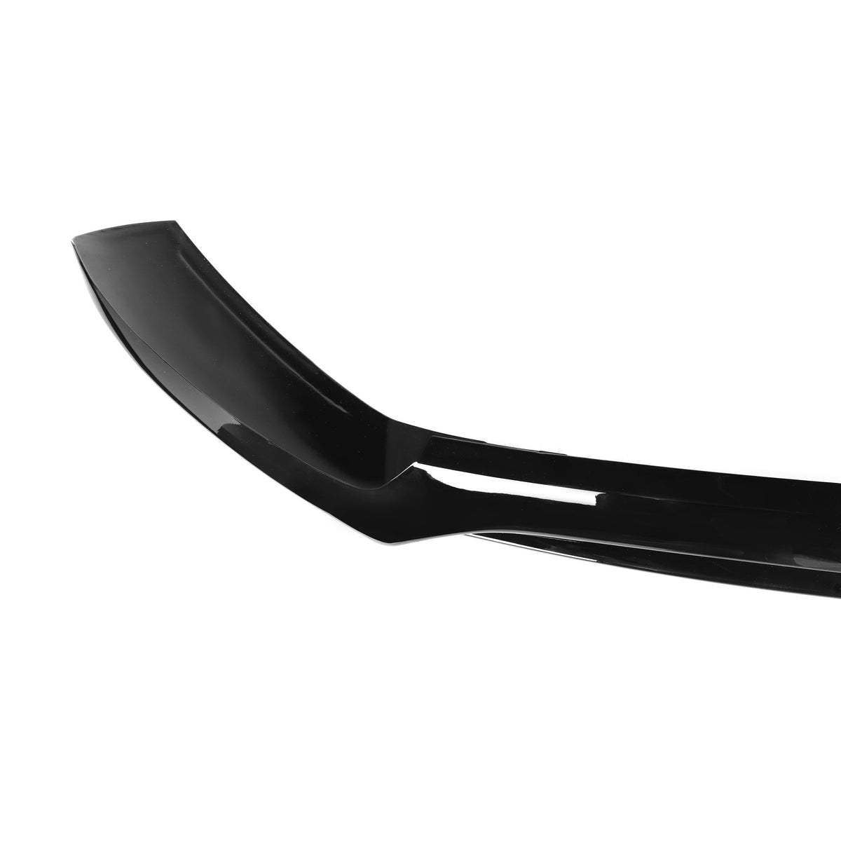 Mercedes C-Class W205 C43 Style Gloss Black Front Lip Splitter (2015-2018)