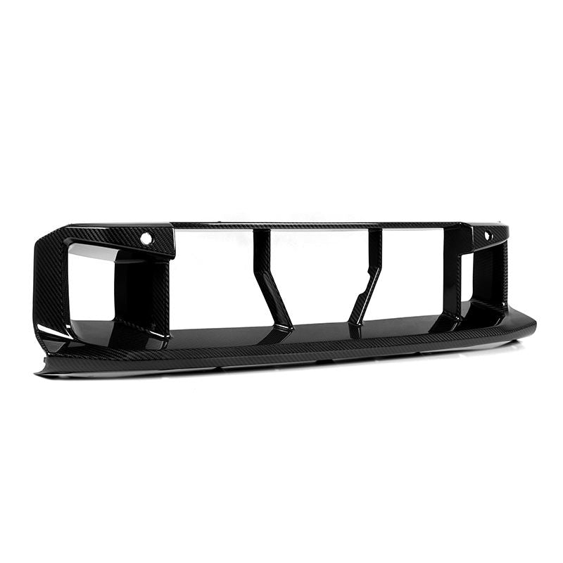 BMW M2 G87 Pre-Preg Dry Carbon Fibre Front Bumper Lower Grill Kit By OPTIC (2023+)