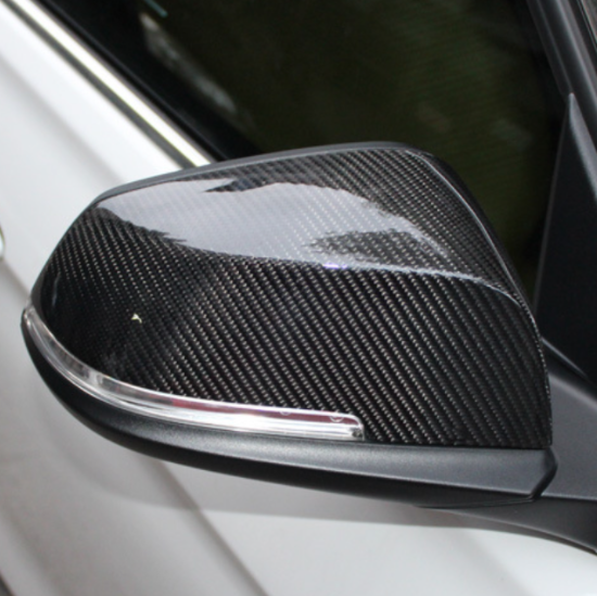 BMW 5/6/7 Series LCI F01/F02/F07/F10/F11 Carbon Fibre Mirror Covers (2014-2017)