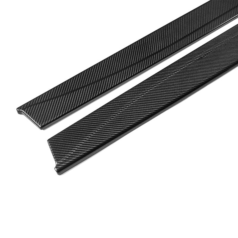 BMW M3 F80 / M4 F82 F83 Pre-Preg Dry Carbon Fibre M Performance Style Side Skirts By OPTIC (2014-2019)