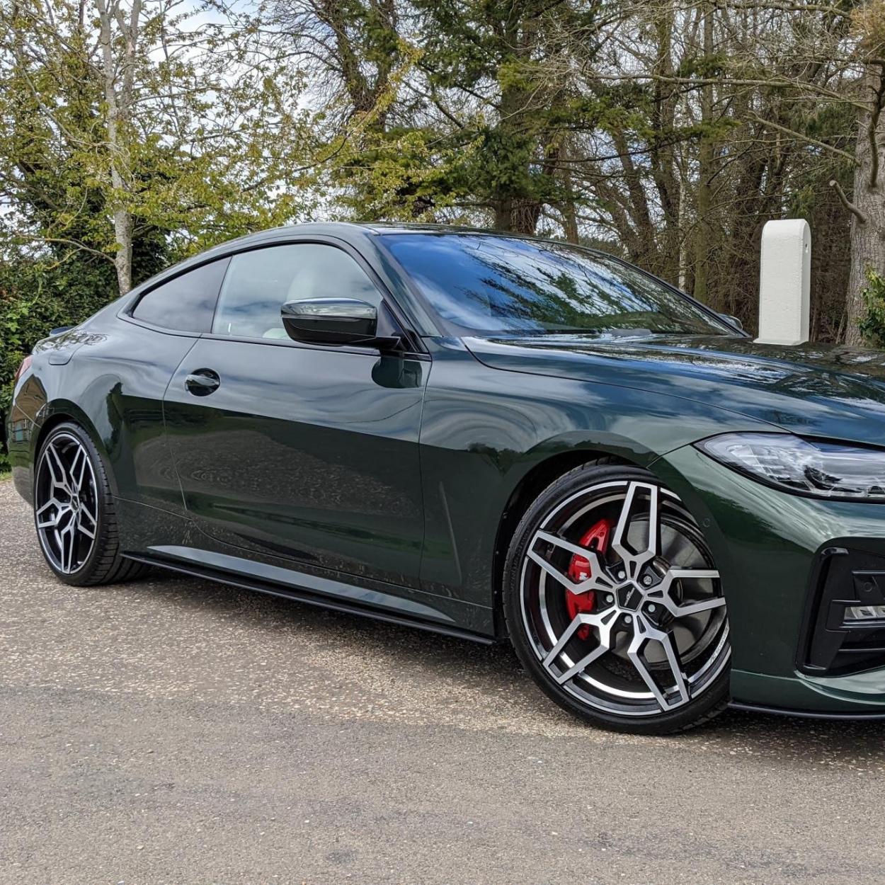 BMW 4 Series G22 G23 Carbon Fibre Ac Style Side Skirts (2020+)