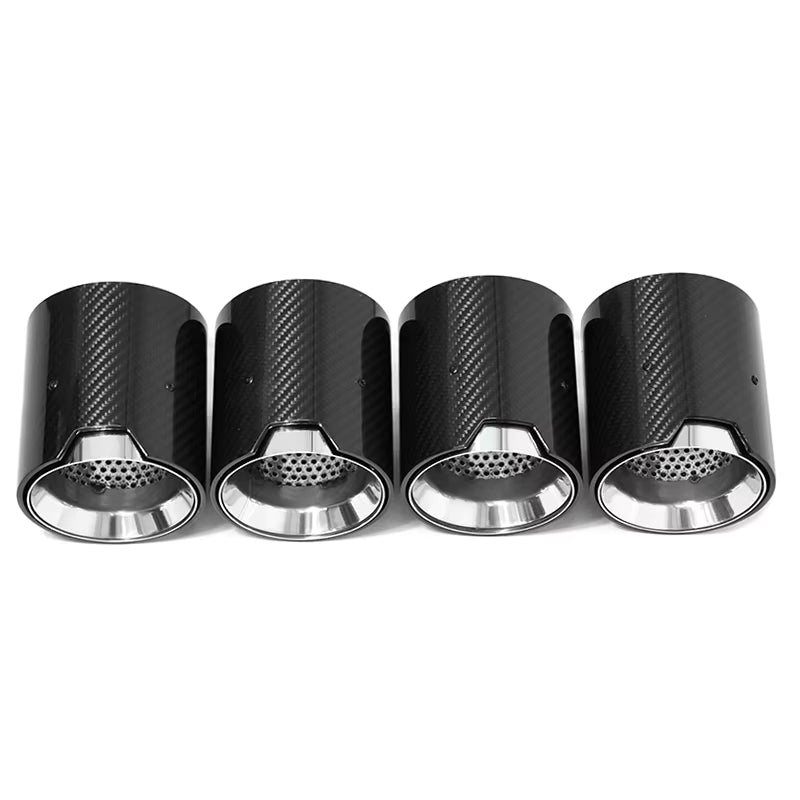 BMW M6 F06/F12/F13 Straight Cut Carbon Exhaust Tips