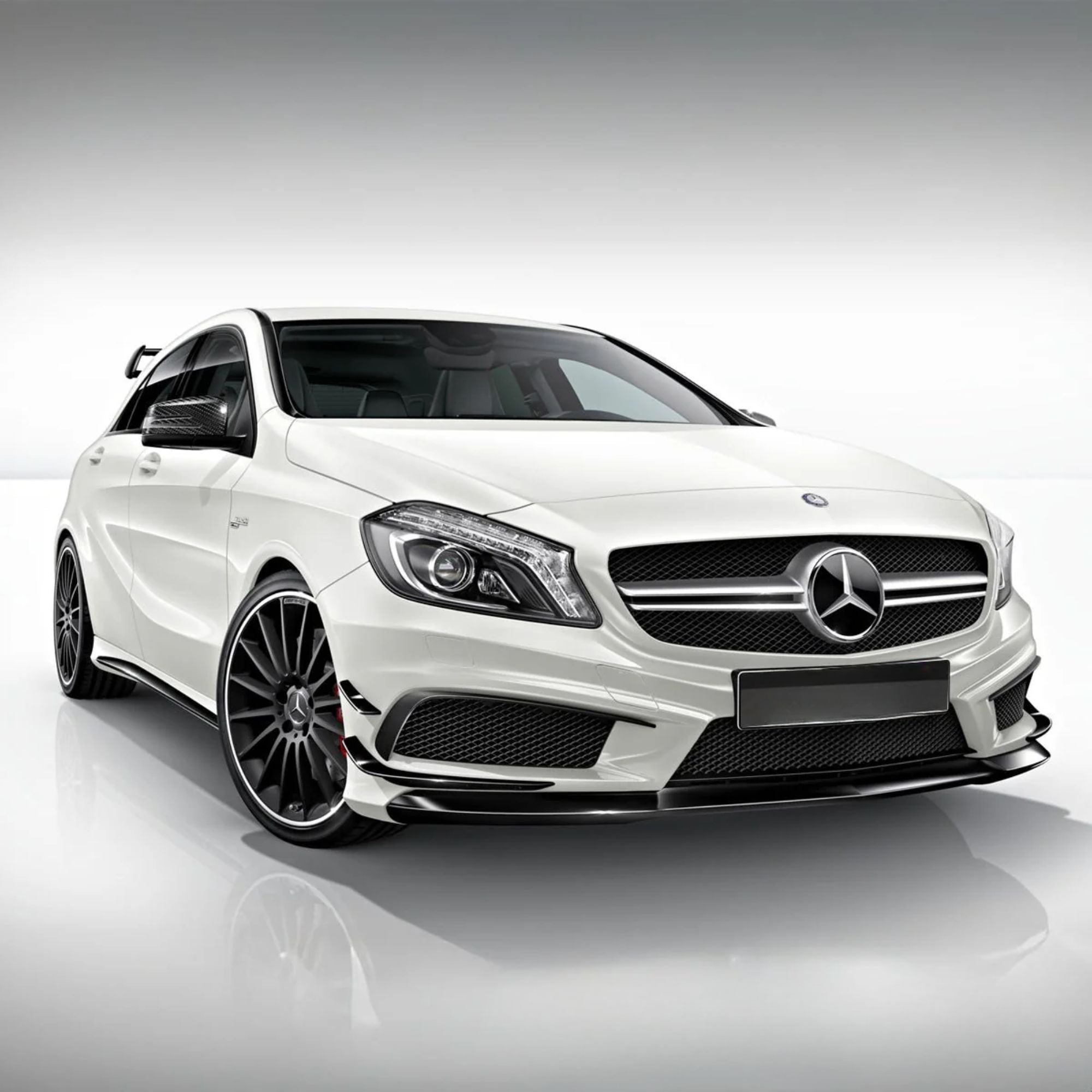 Mercedes A-Class W176 Gloss Black Diamond Style Grill (2012-2015)