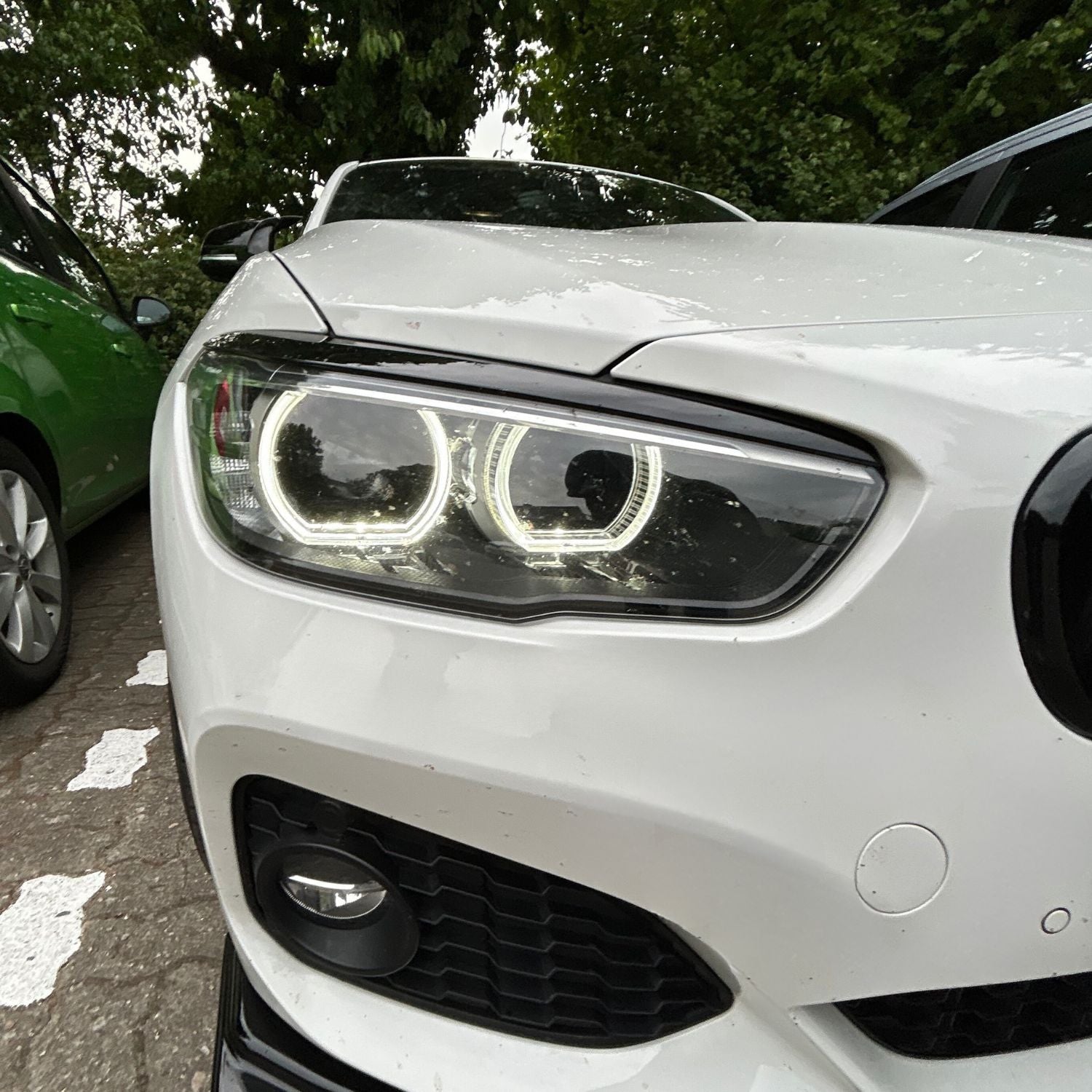 Headlight Eyebrows For BMW 1 Series LCI F20 F21 (2015-2019)