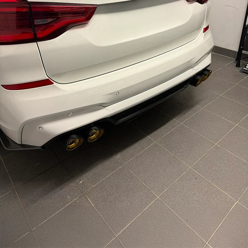 BMW X3M F97 | X4M F98 Slash Cut Carbon Exhaust Tips