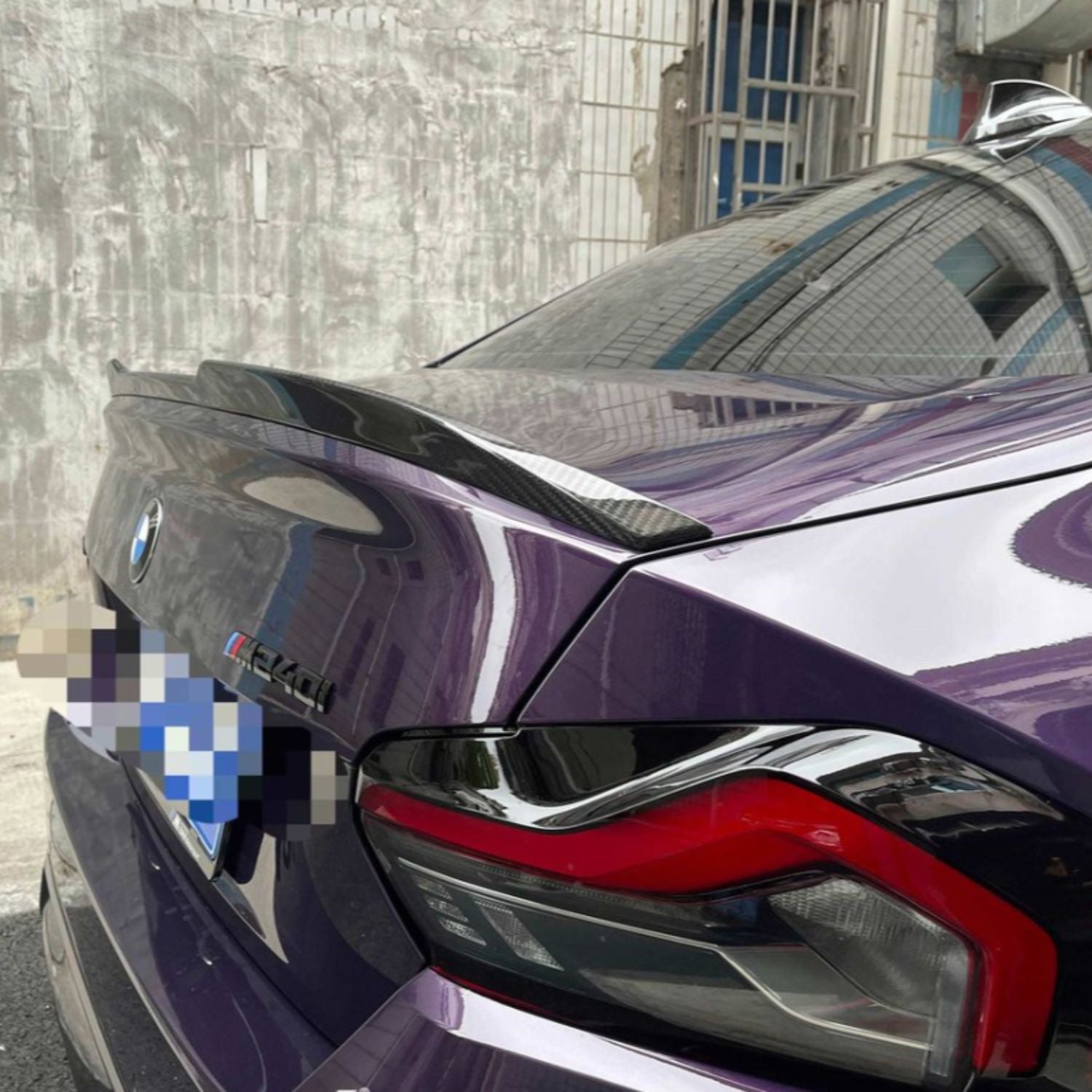 BMW 2 Series G42 & M2 G87 Pre-Preg Dry Carbon Fibre Vs Style Rear Spoiler By OPTIC (2021+)