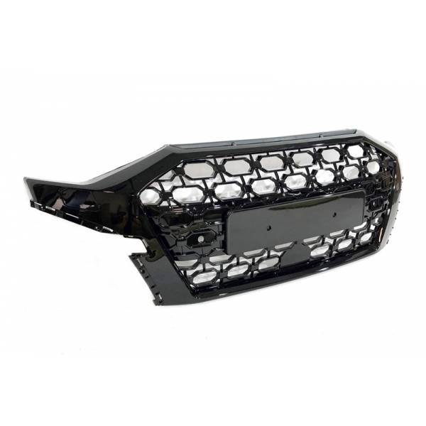 Audi A3/S3 8Y RS3 Style Gloss Black Honeycomb Grill (2021-2024)